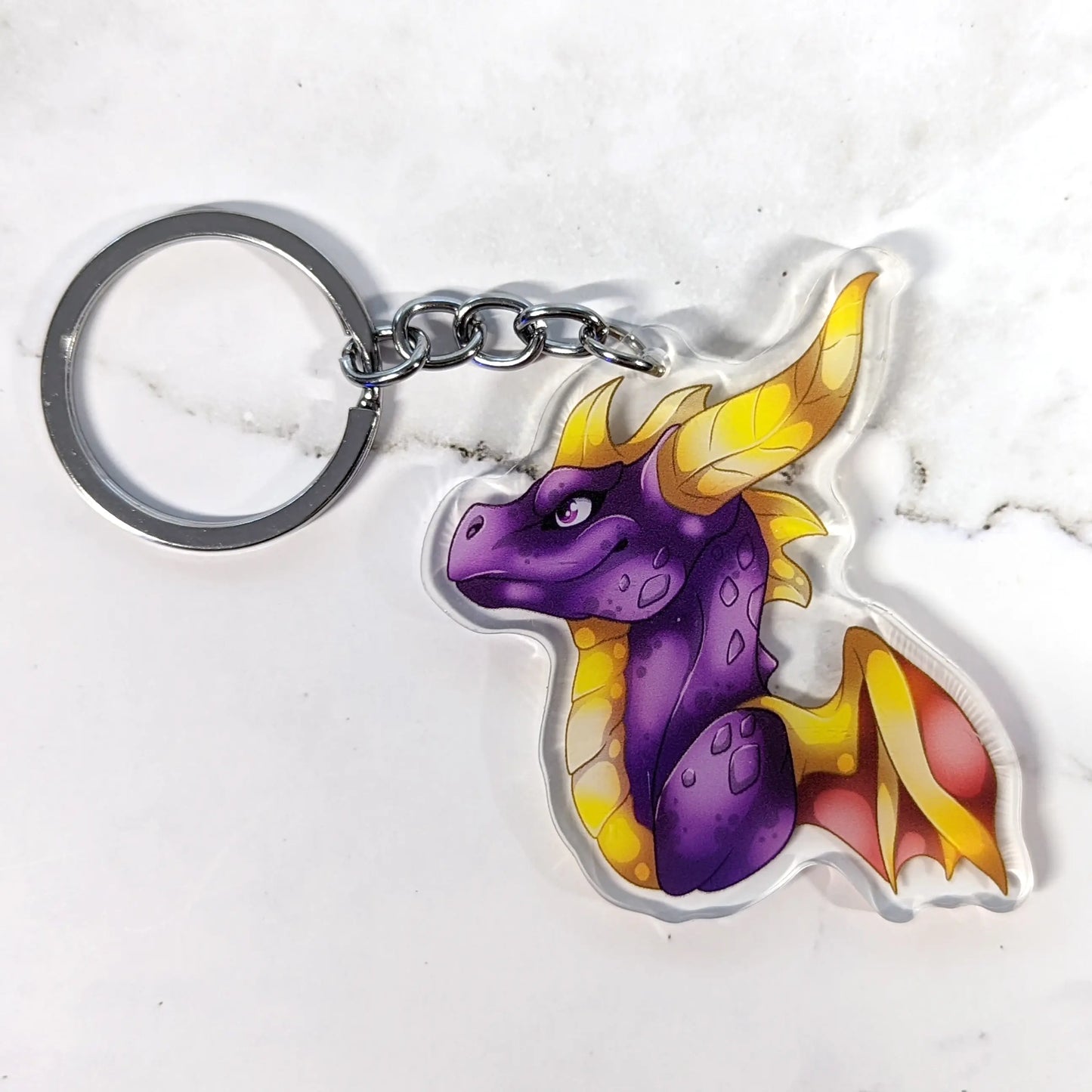 Spyro Acrylic Charm