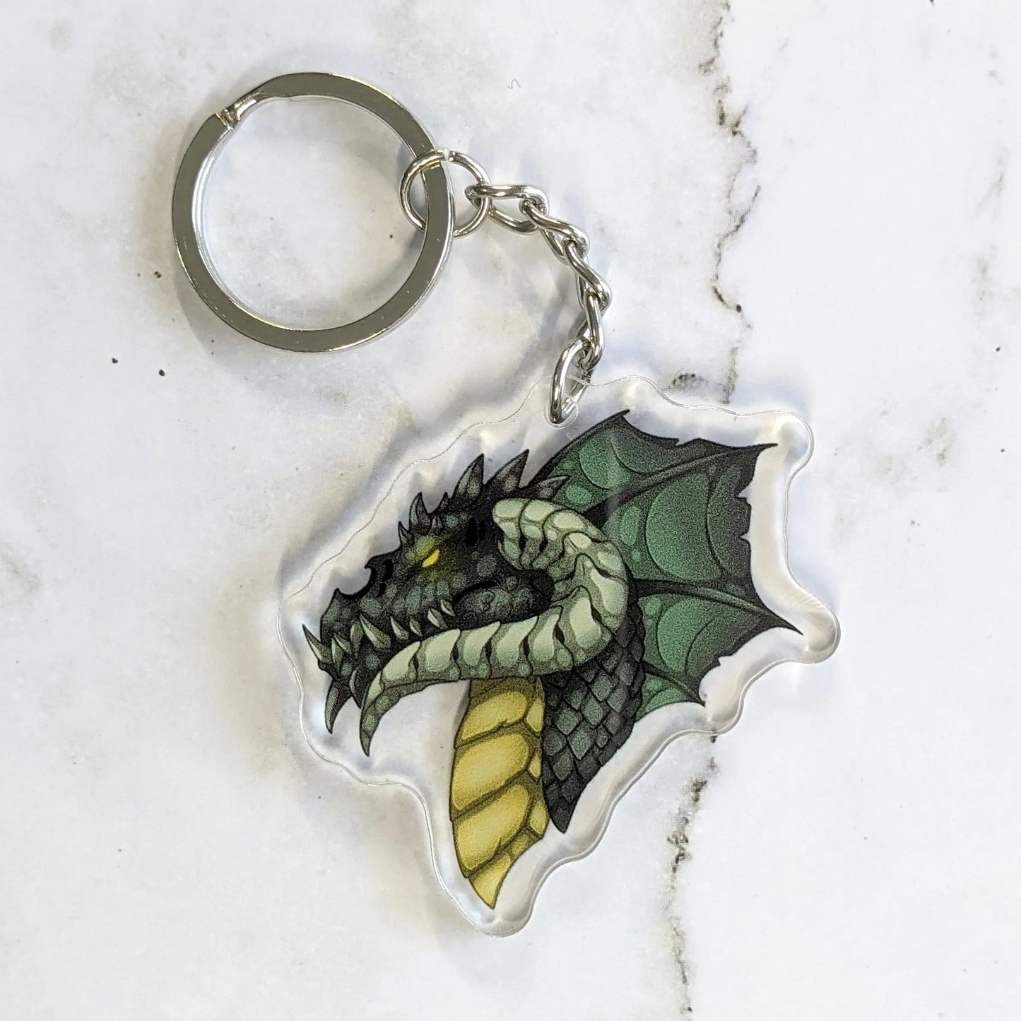 D&D Dragons Acrylic Charms