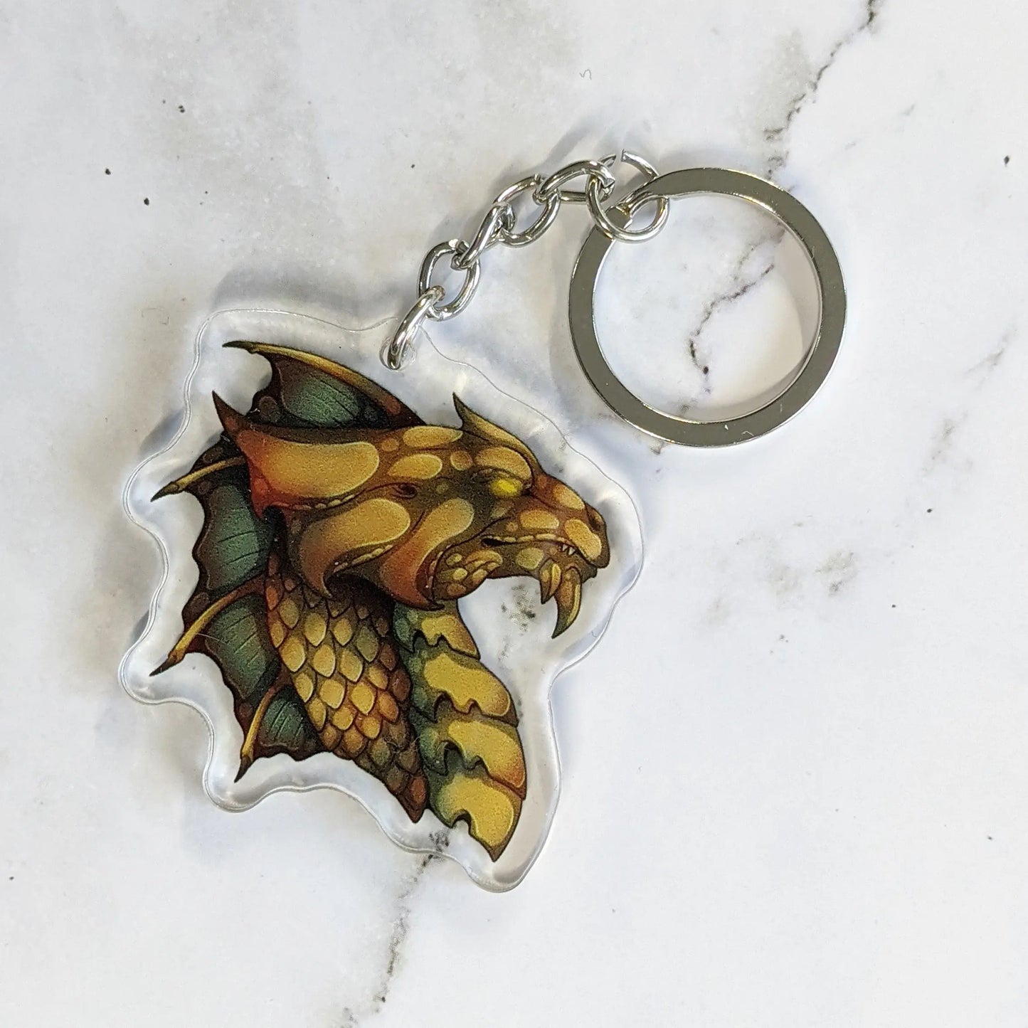 D&D Dragons Acrylic Charms