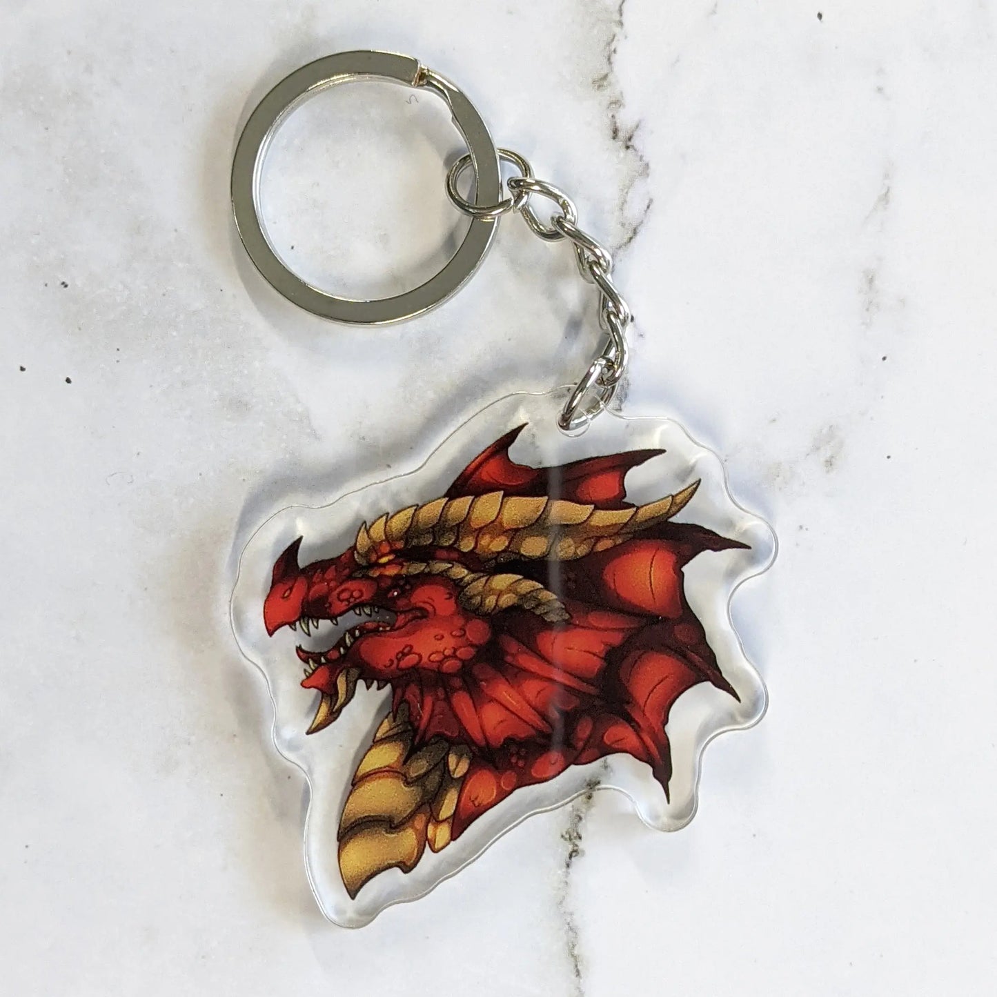 D&D Dragons Acrylic Charms