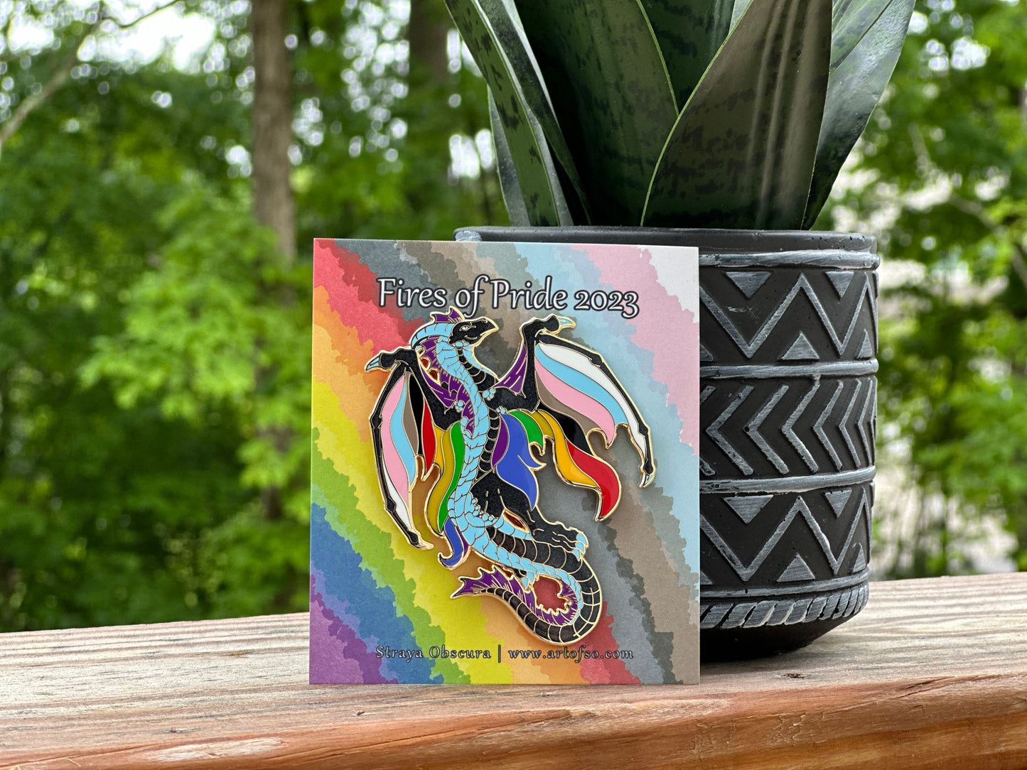 Fires of Pride 2023 Enamel Pin