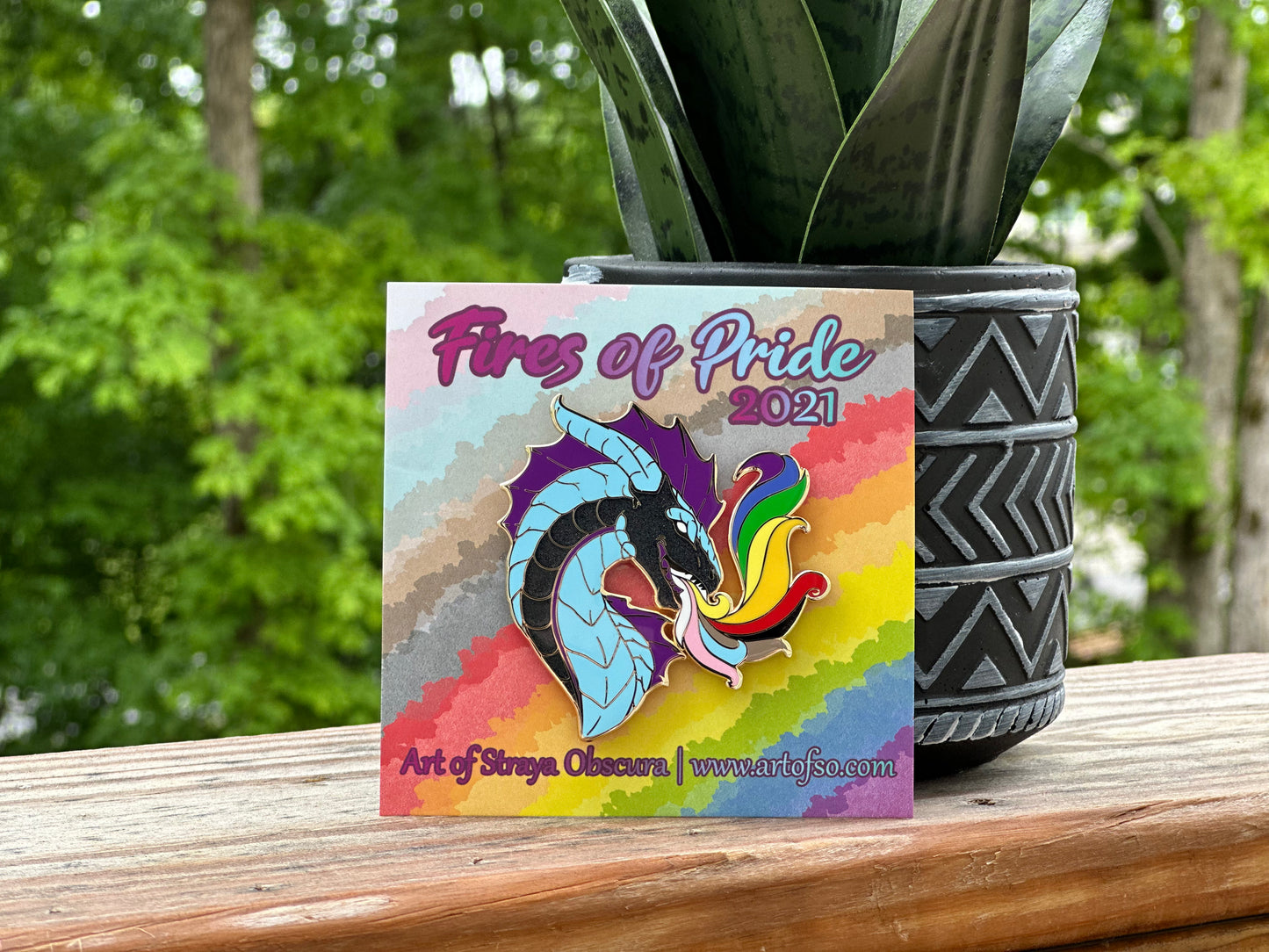 Fires of Pride 2021 Enamel Pin