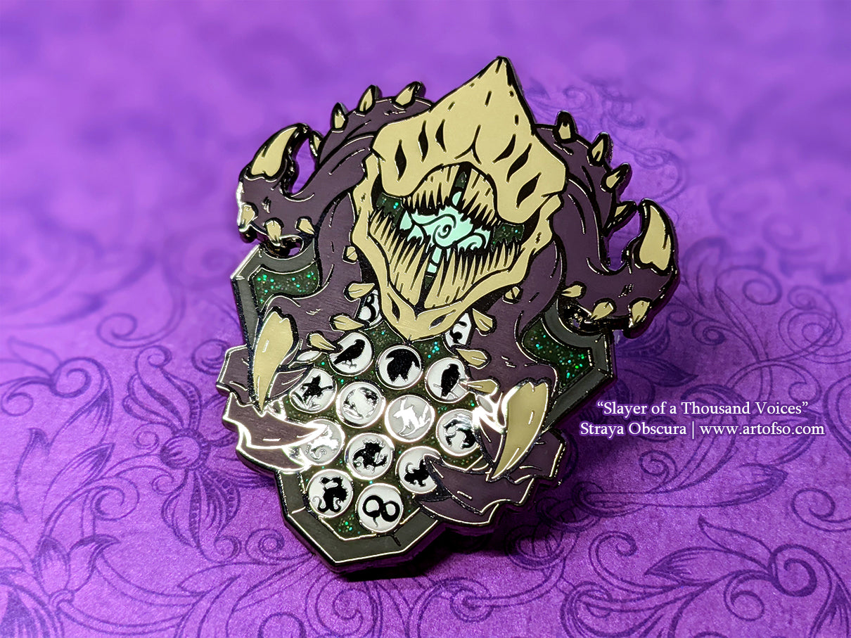 Thousand Voices Enamel Pin
