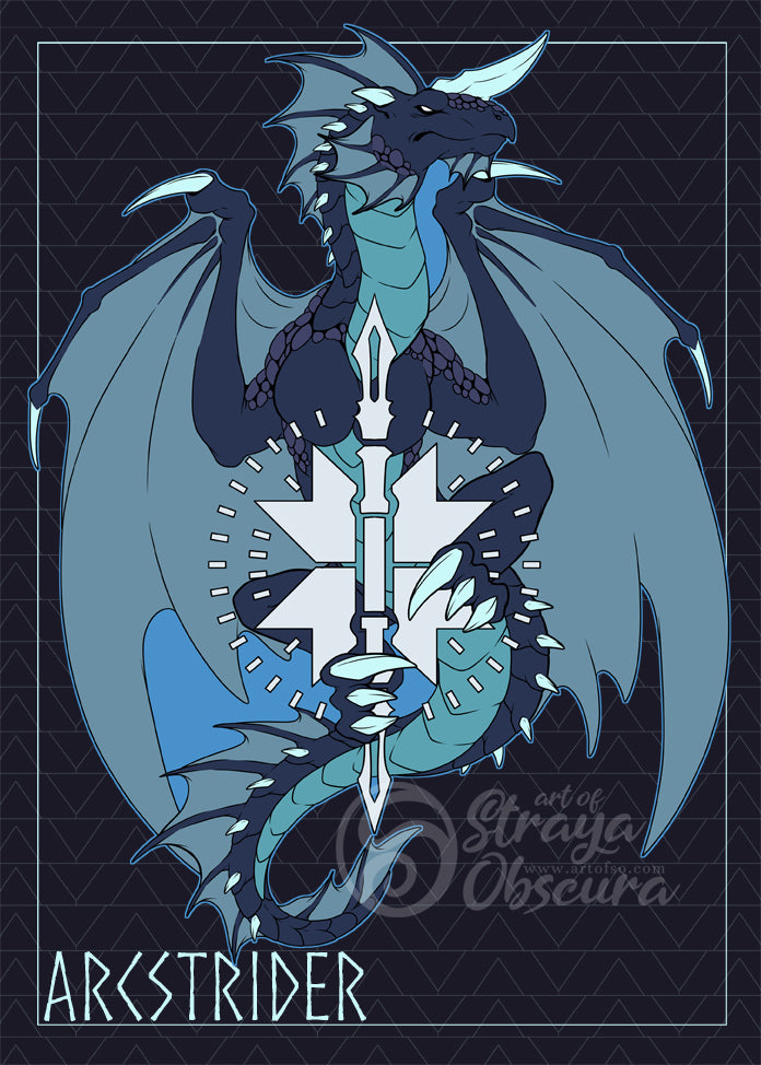 Arc Destiny Subclass Dragons 8x10 Prints