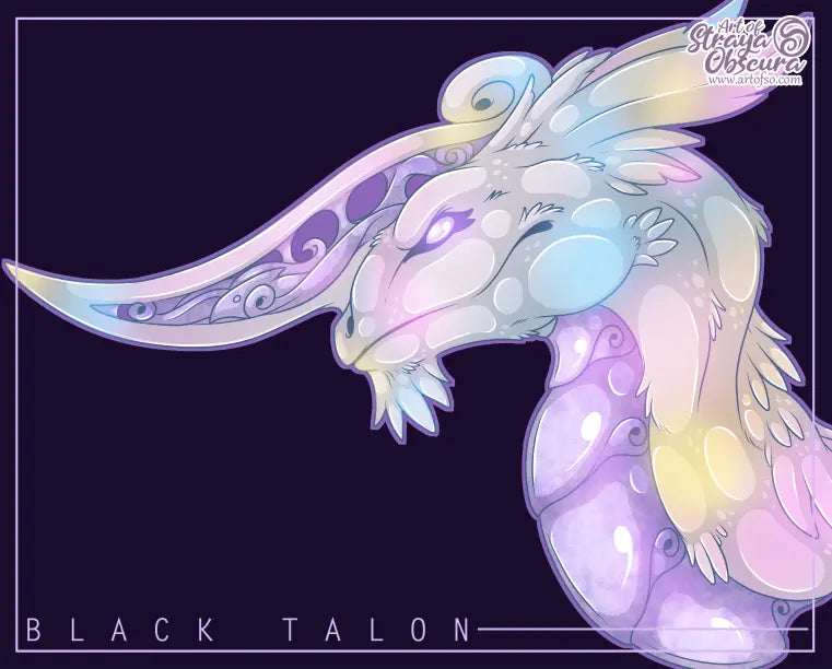 Black Talon 8x10 Print