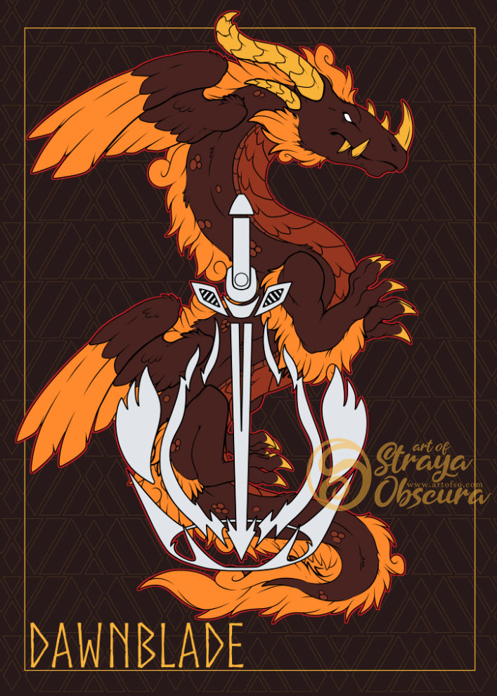 Solar Destiny Subclass Dragons 8x10 Prints
