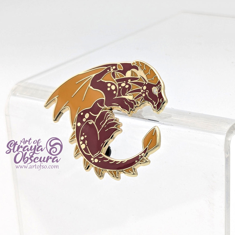 Dragon Companion Enamel Pins