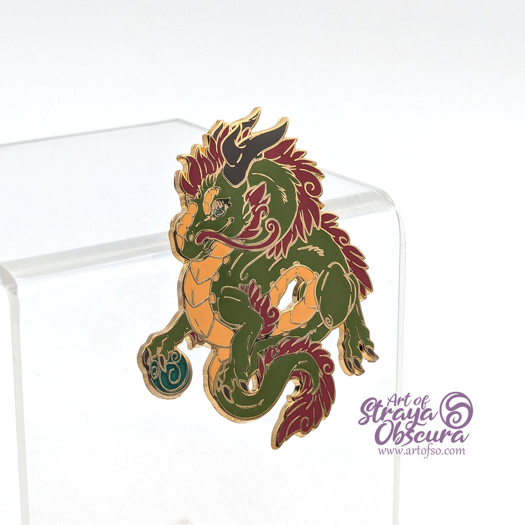 Worldwide Dragons Enamel Pins