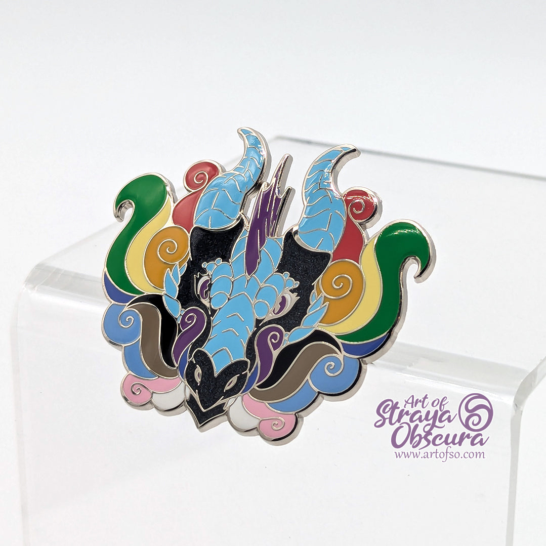 Fires of Pride 2024 Enamel Pin