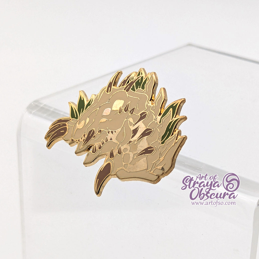Whispering Bones Enamel Pin
