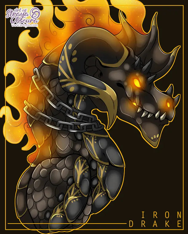 Iron Drake 8x10 Print