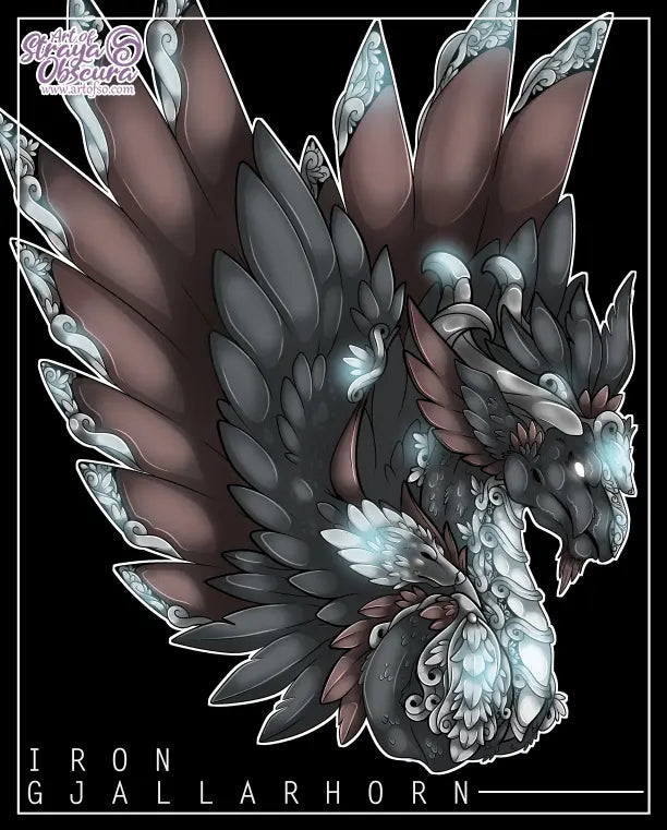 Iron Gjallarhorn 8x10 Print