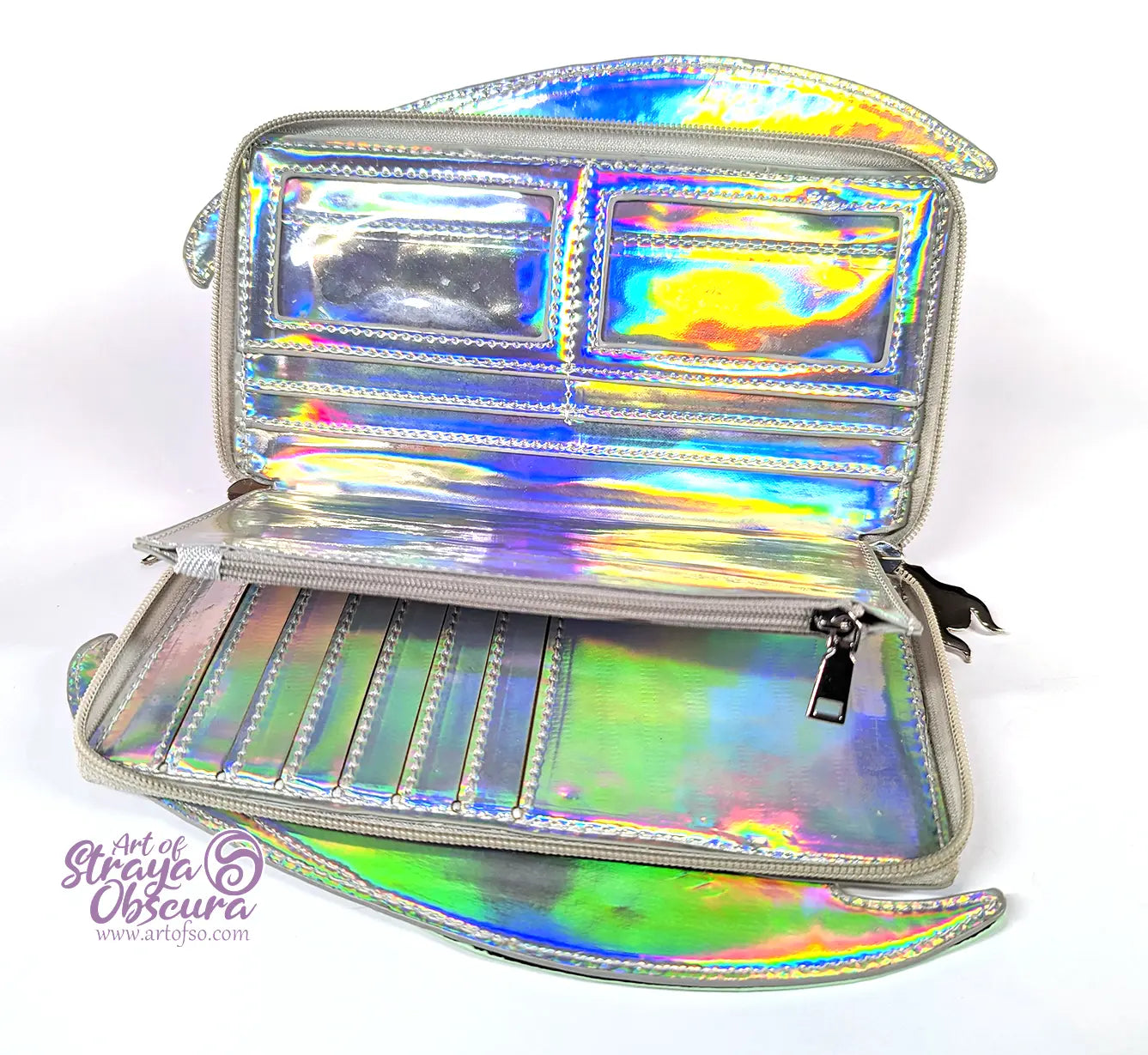 Silver - Wing Wallet