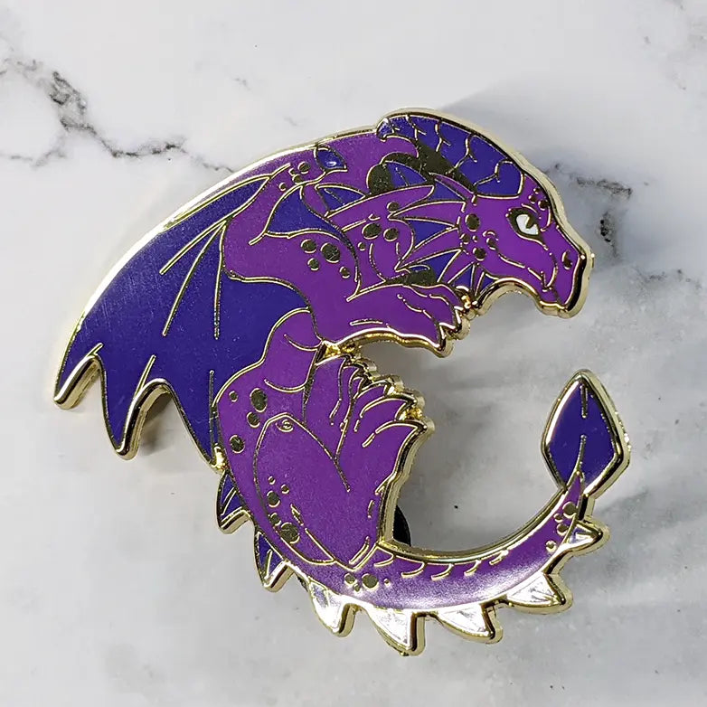 Dragon Companion Enamel Pins
