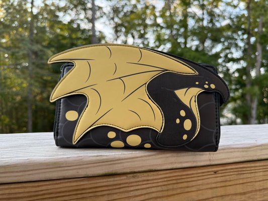 Black & Gold - Wing Wallet