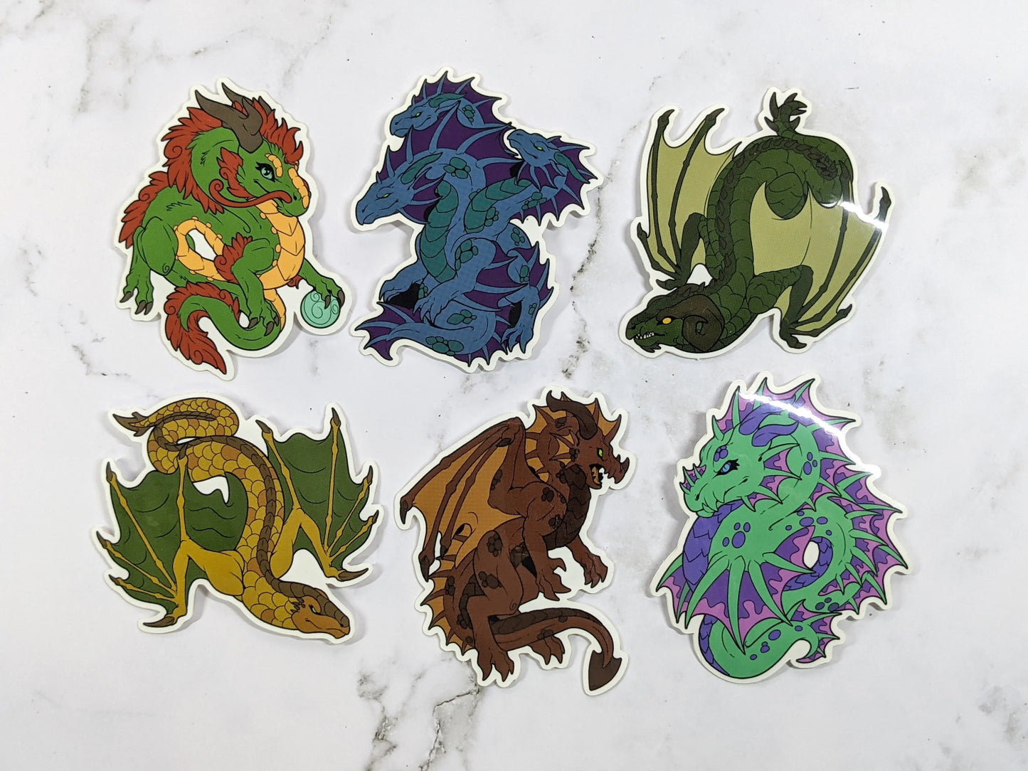 Worldwide Dragon Sticker Pack