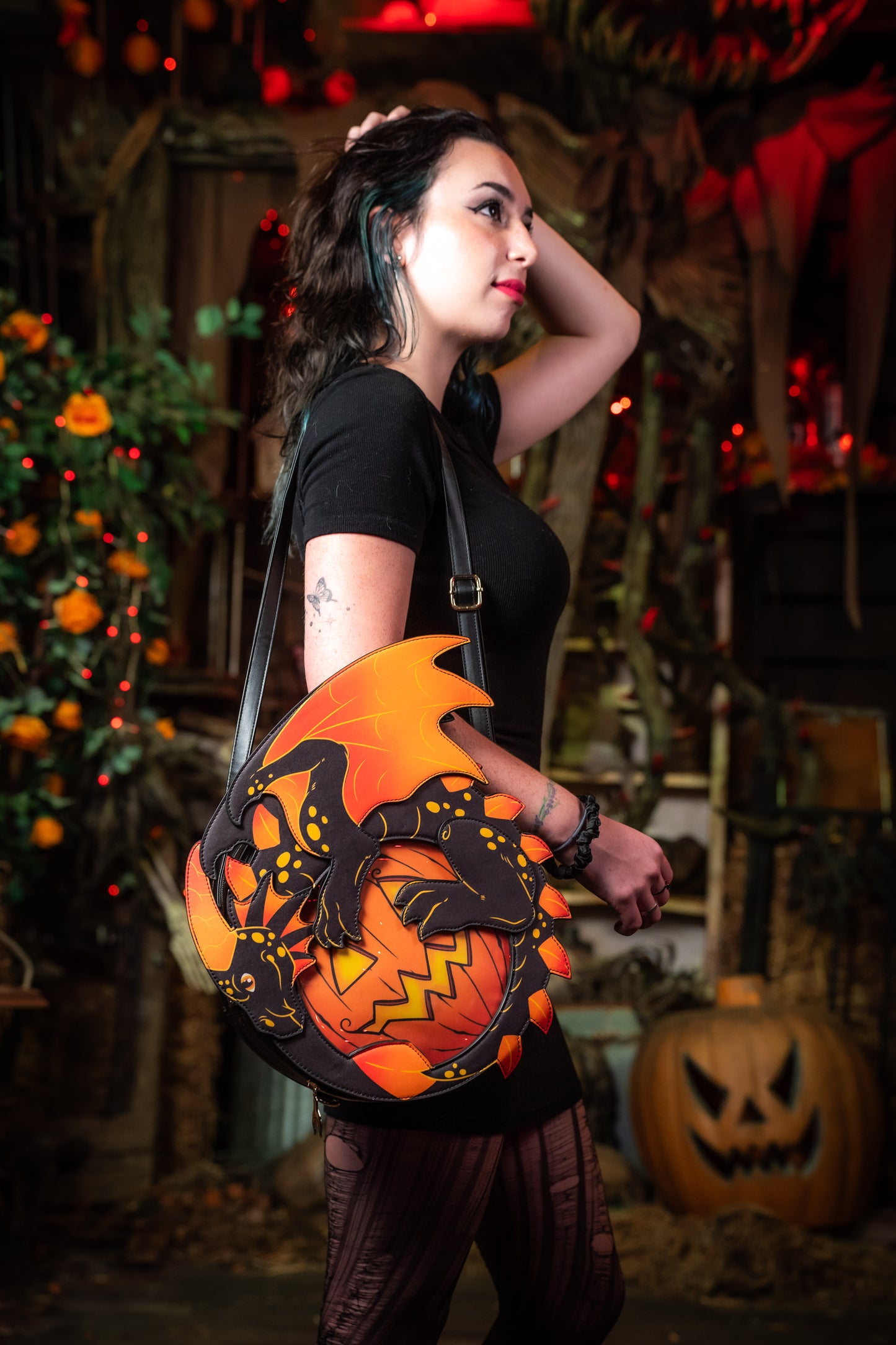 Pumpkin - Western Dragon Companion Bag