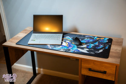 Cosmic Orcas Desk Mat
