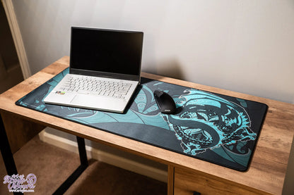 Mandala Wyrm Desk Mat