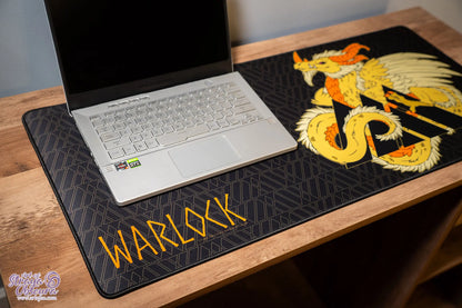 Warlock Class Dragon Desk Mat
