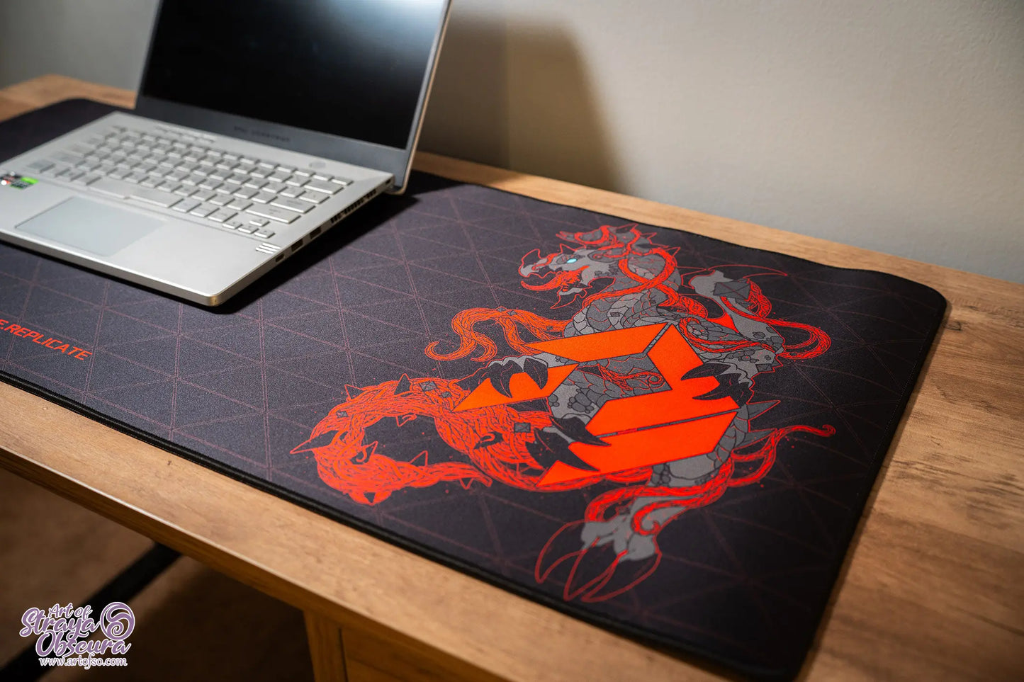 Siva Dragon Desk Mat