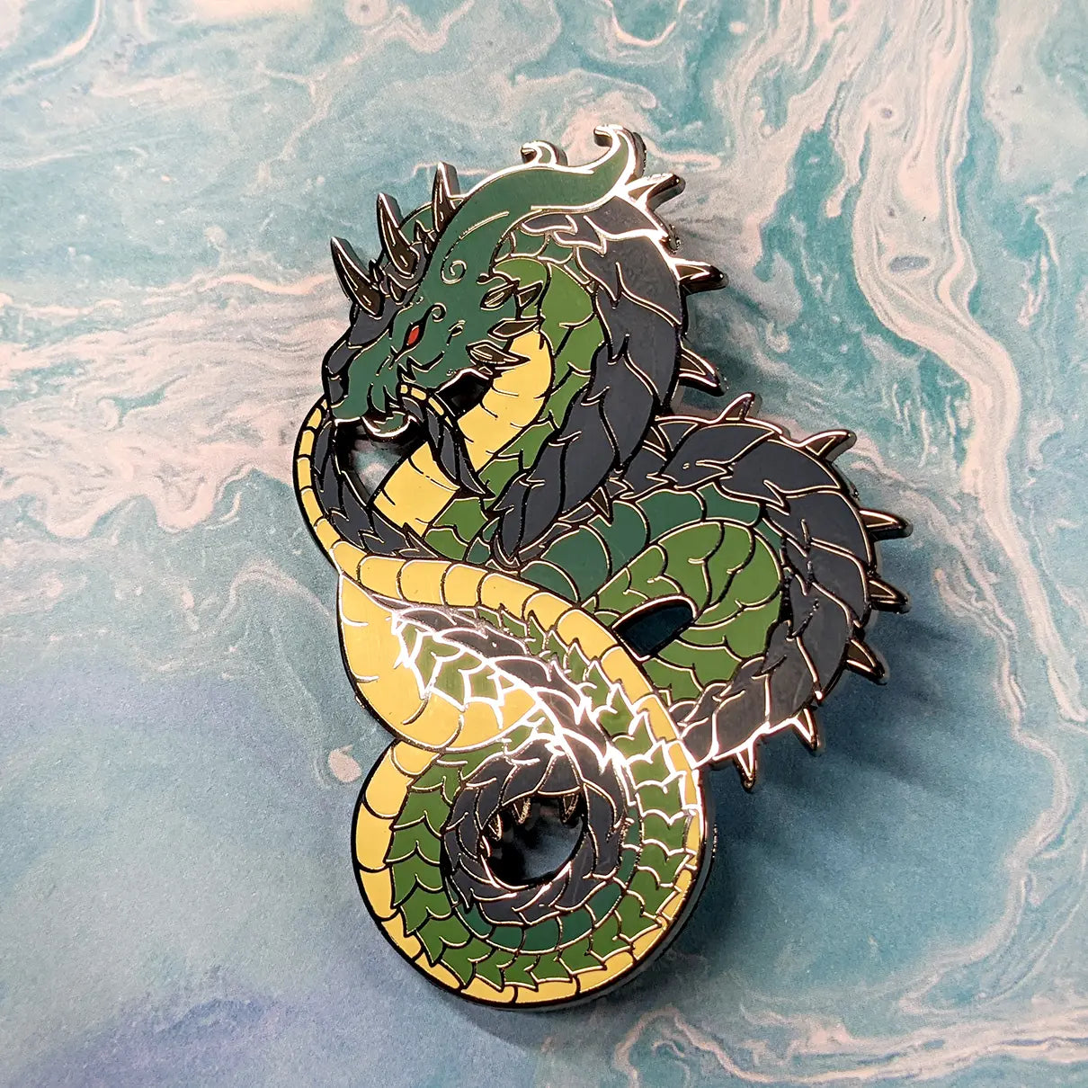 Worldwide Dragons Enamel Pins