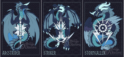 Arc Destiny Subclass Dragons 8x10 Prints