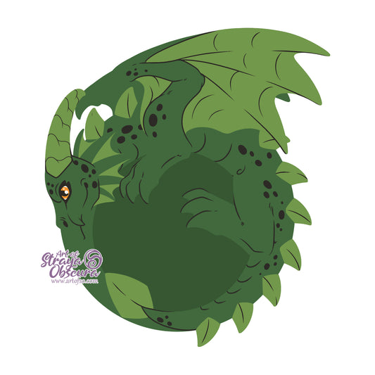 Green - Western Dragon Companion Bag