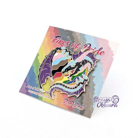 Fires of Pride 2025 Enamel Pin