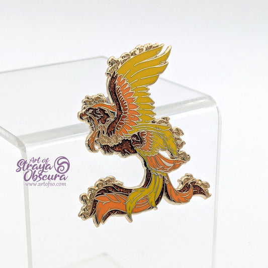 Wildfire Phoenix Enamel Pin