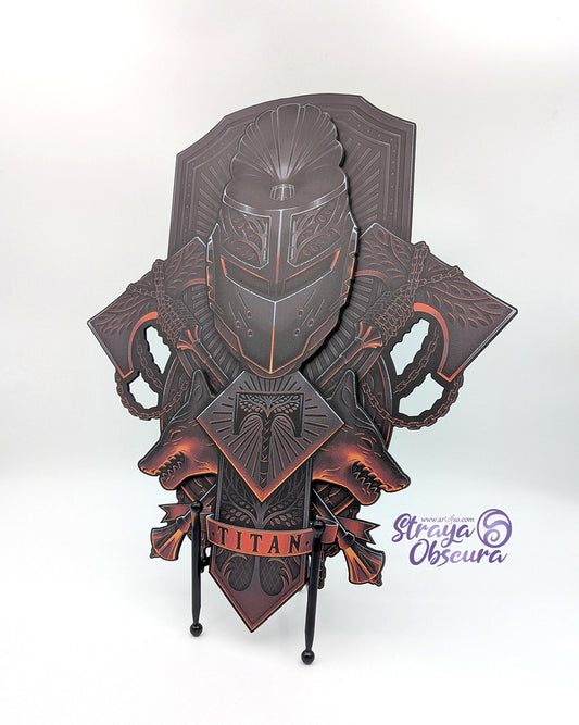 Standee Iron Crest - Titan