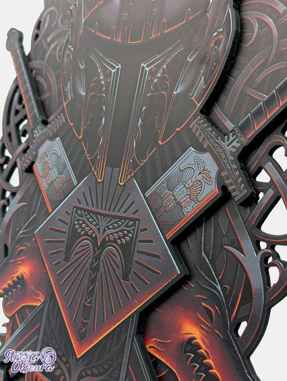 Standee Iron Crest - Warlock