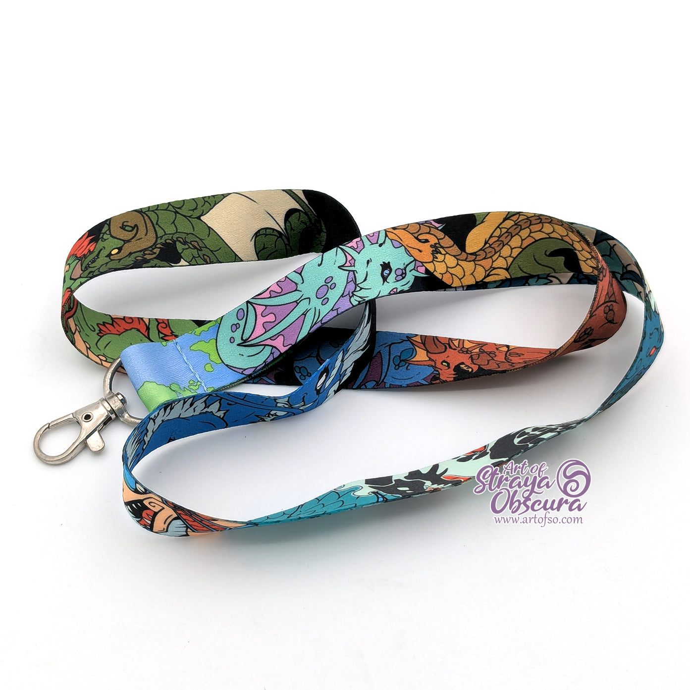 Worldwide Dragons Lanyard