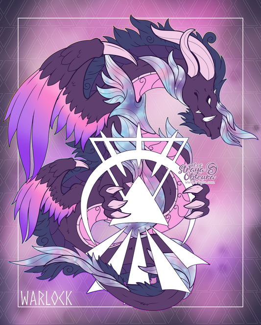 Prismatic Destiny Subclass Dragons 8x10