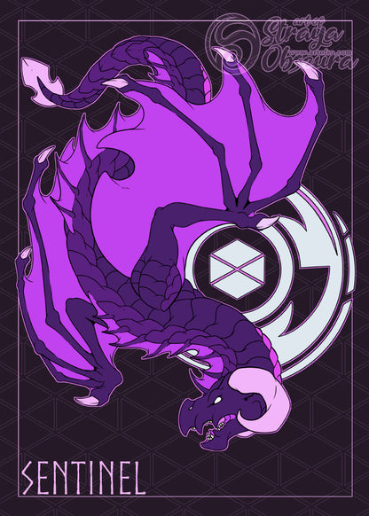 Void Destiny Subclass Dragons 8x10