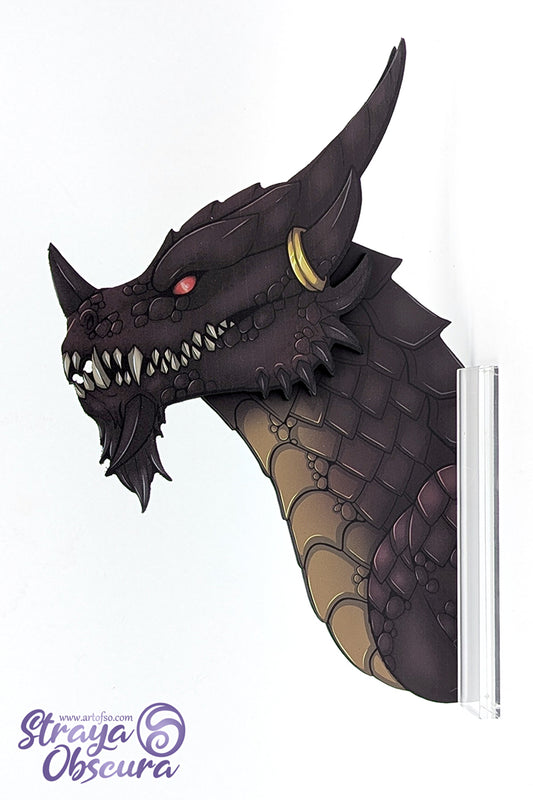 Standee - Black Flight Leader Bust